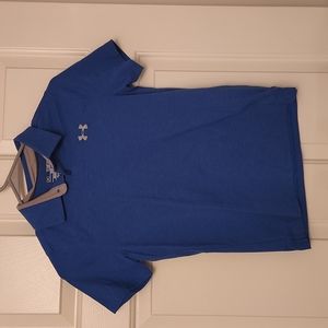 Boys Under Armour polo. Size M.